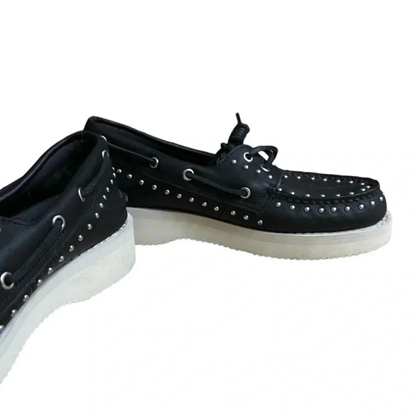 Sperry x Rebecca Minkoff Studded Boat Shoes 7.5 - Picture 5 of 11
